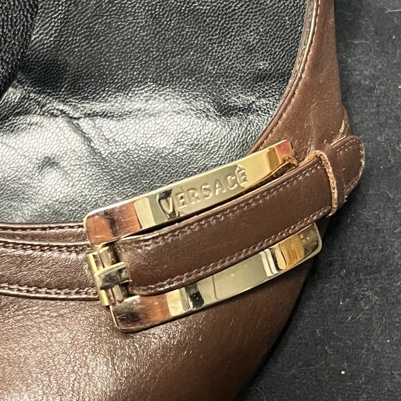 Gianna Versace Brown High Heel Size 9.5 - Picture 8 of 10